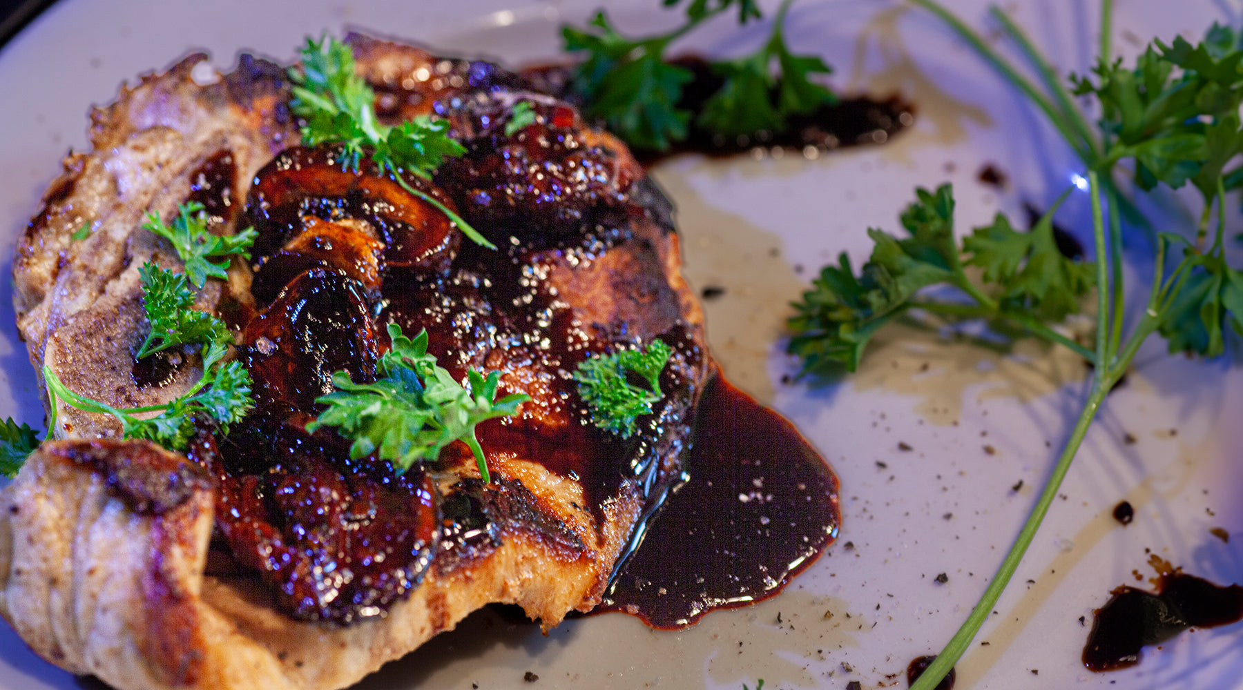 Honey Balsamic Pork Chops