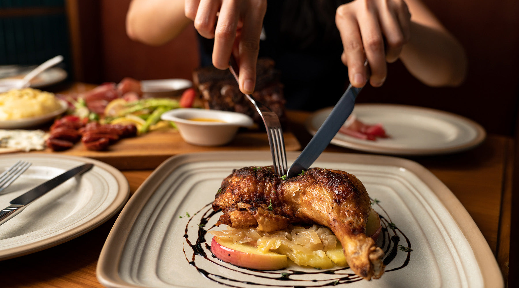 Savory Skillet Chicken and Apples