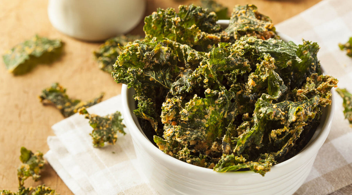 Easy Baked Kale Chips | Swiss Diamond