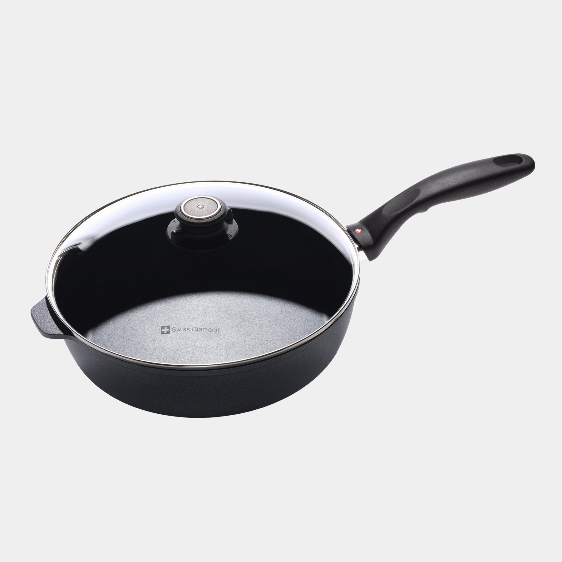 HD Nonstick 3.8 qt Saute Pan with Glass Lid - Induction