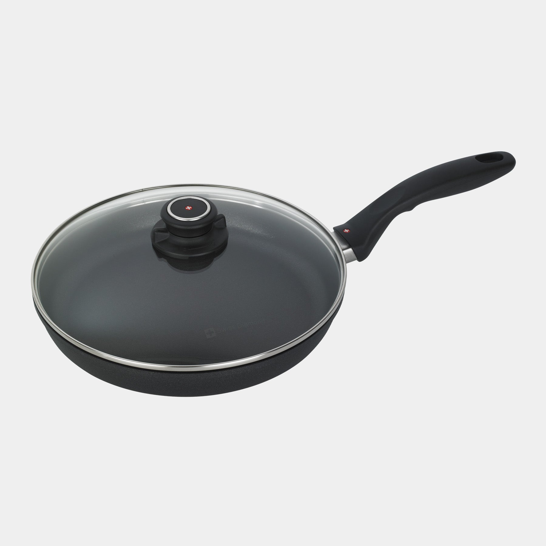 XD Nonstick 10.25" Fry Pan with glass lid