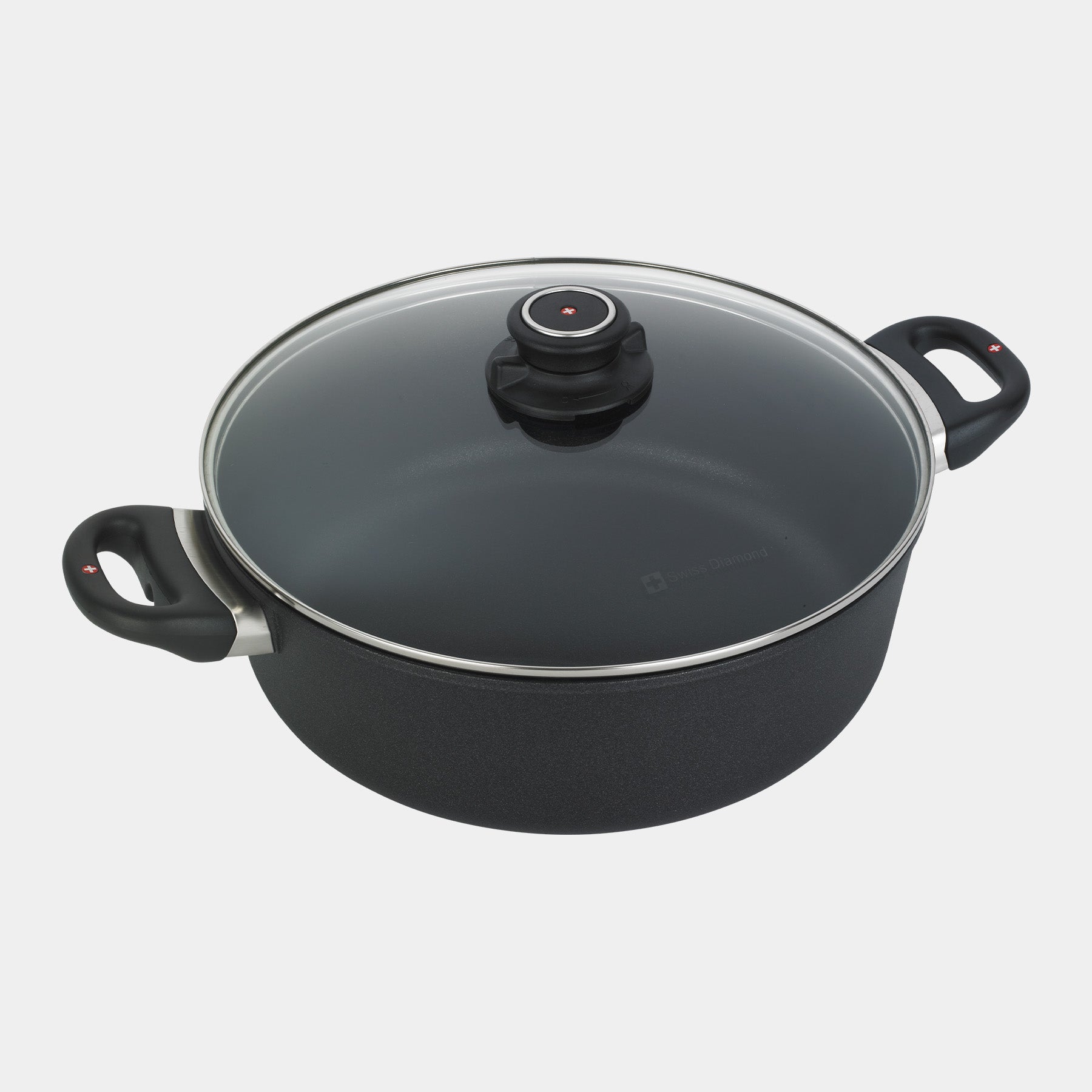 XD Nonstick 5.3 qt Braiser with Glass Lid - Induction