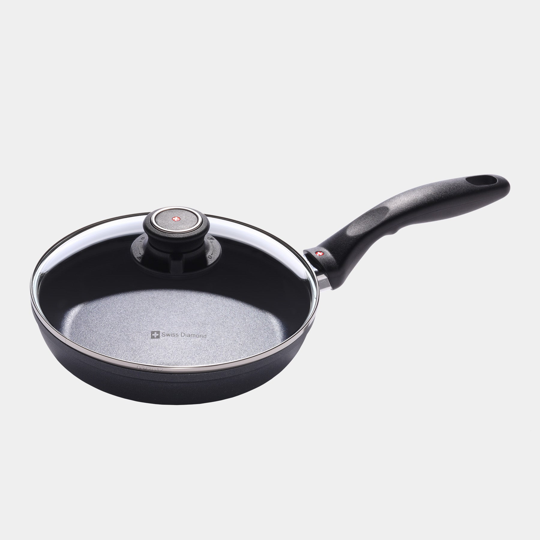HD Nonstick 8" Fry Pan with Glass Lid