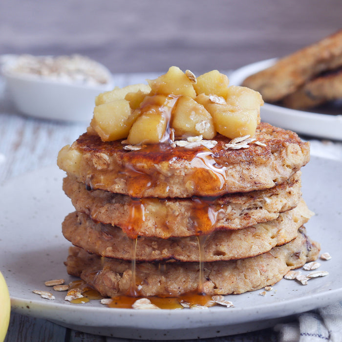 Chai Apple Multigrain Pancakes