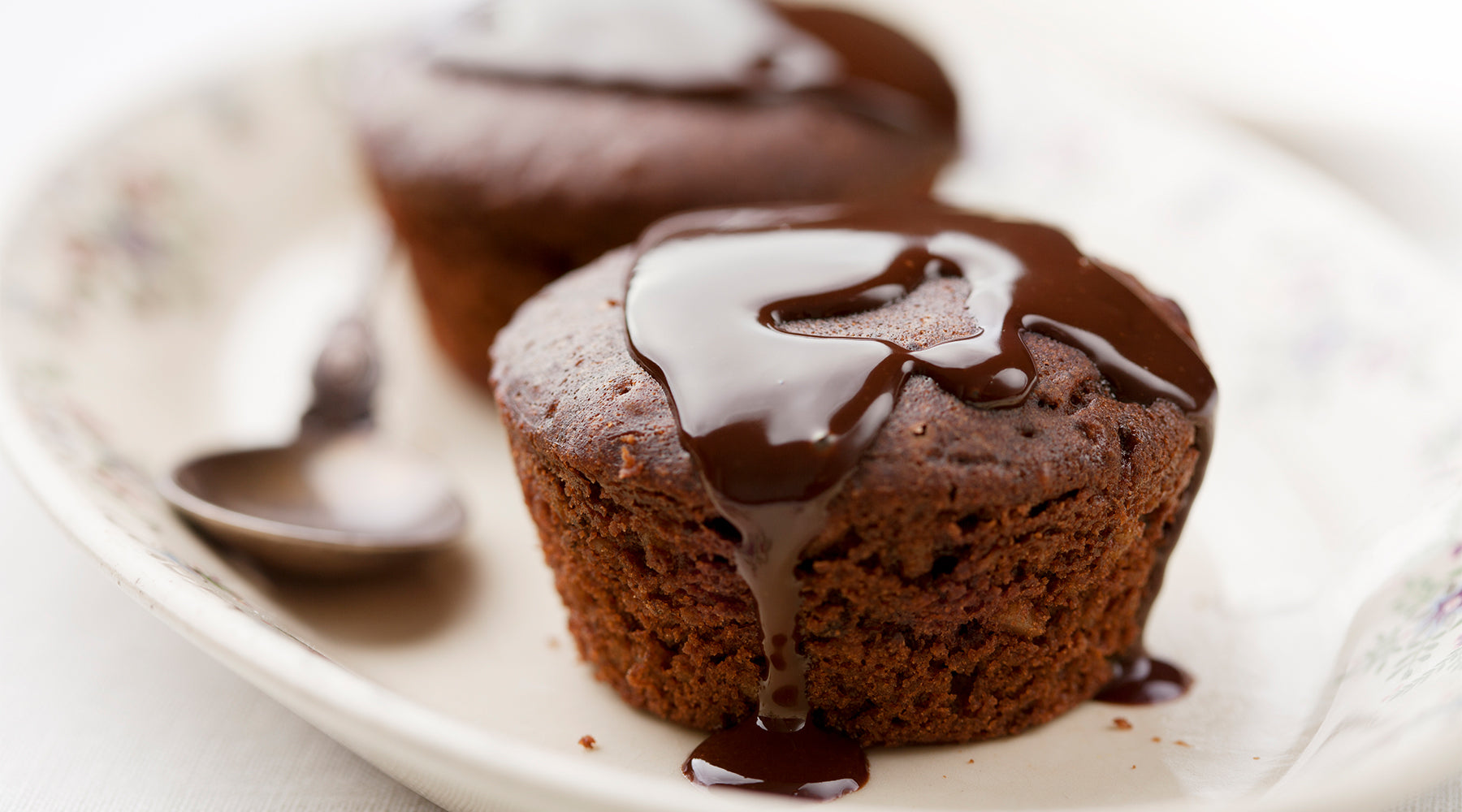 Chocolate Cupcake with Molten Fudge Frosting