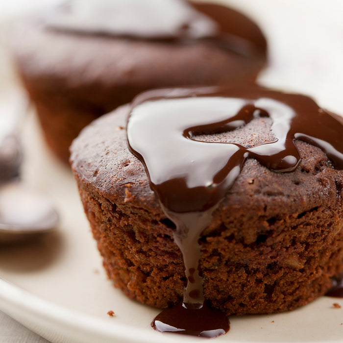 Chocolate Cupcake with Molten Fudge Frosting