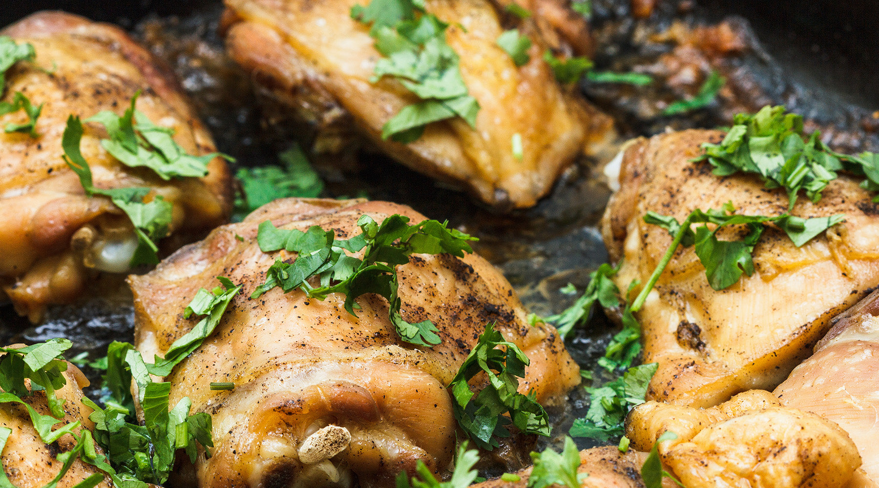 Cilantro Lime Chicken Thighs