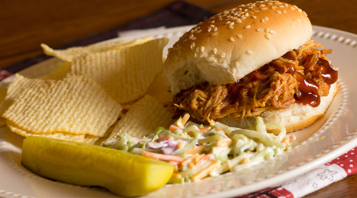 Easy Vegan BBQ Jackfruit Sandwiches Swiss Diamond