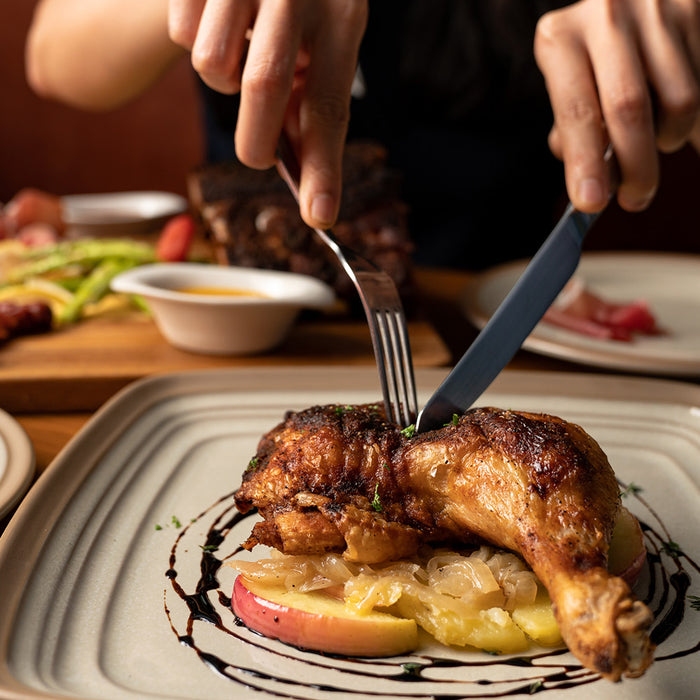 Savory Skillet Chicken and Apples