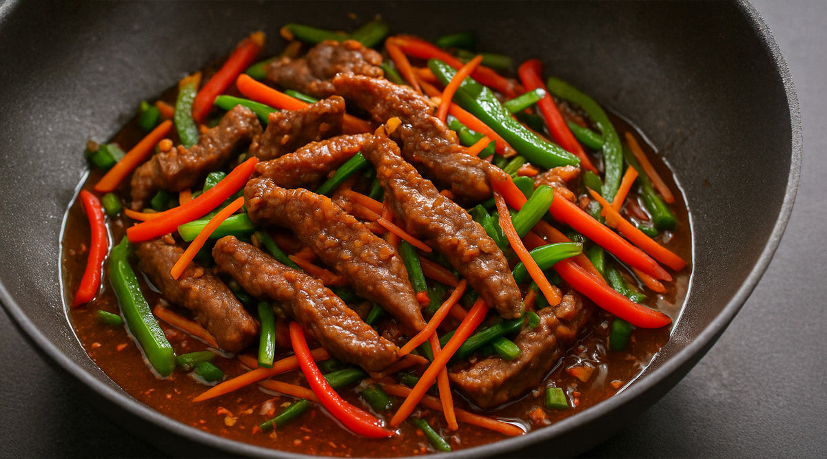 Wok Crispy Ginger Beef | Swiss Diamond Recipes
