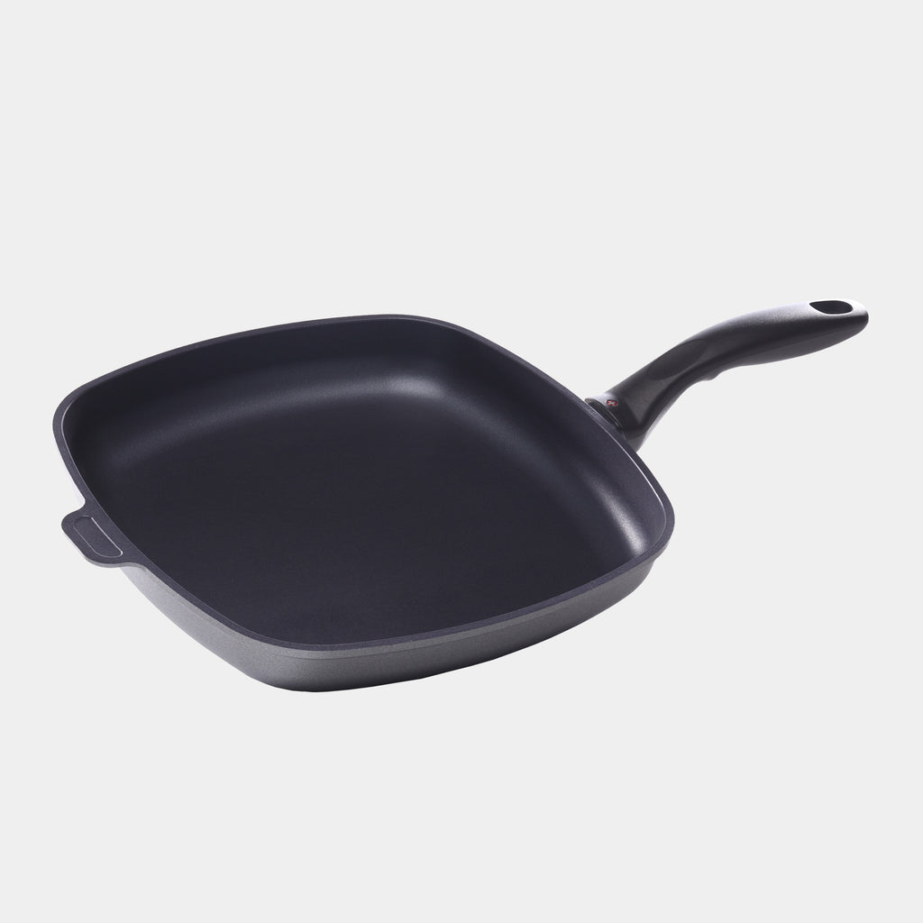 11" x 11" Square Fry Pan Induction Made Switzerland