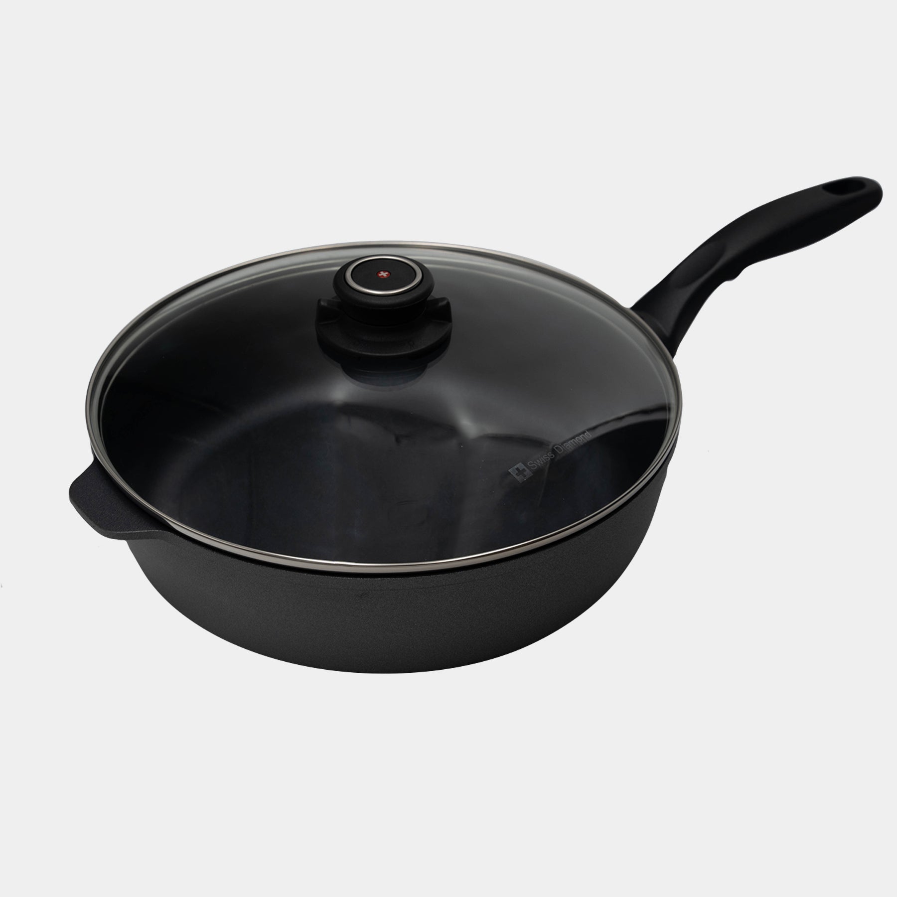HD Nonstick 4.3 qt Saute Pan with Glass Lid - Induction