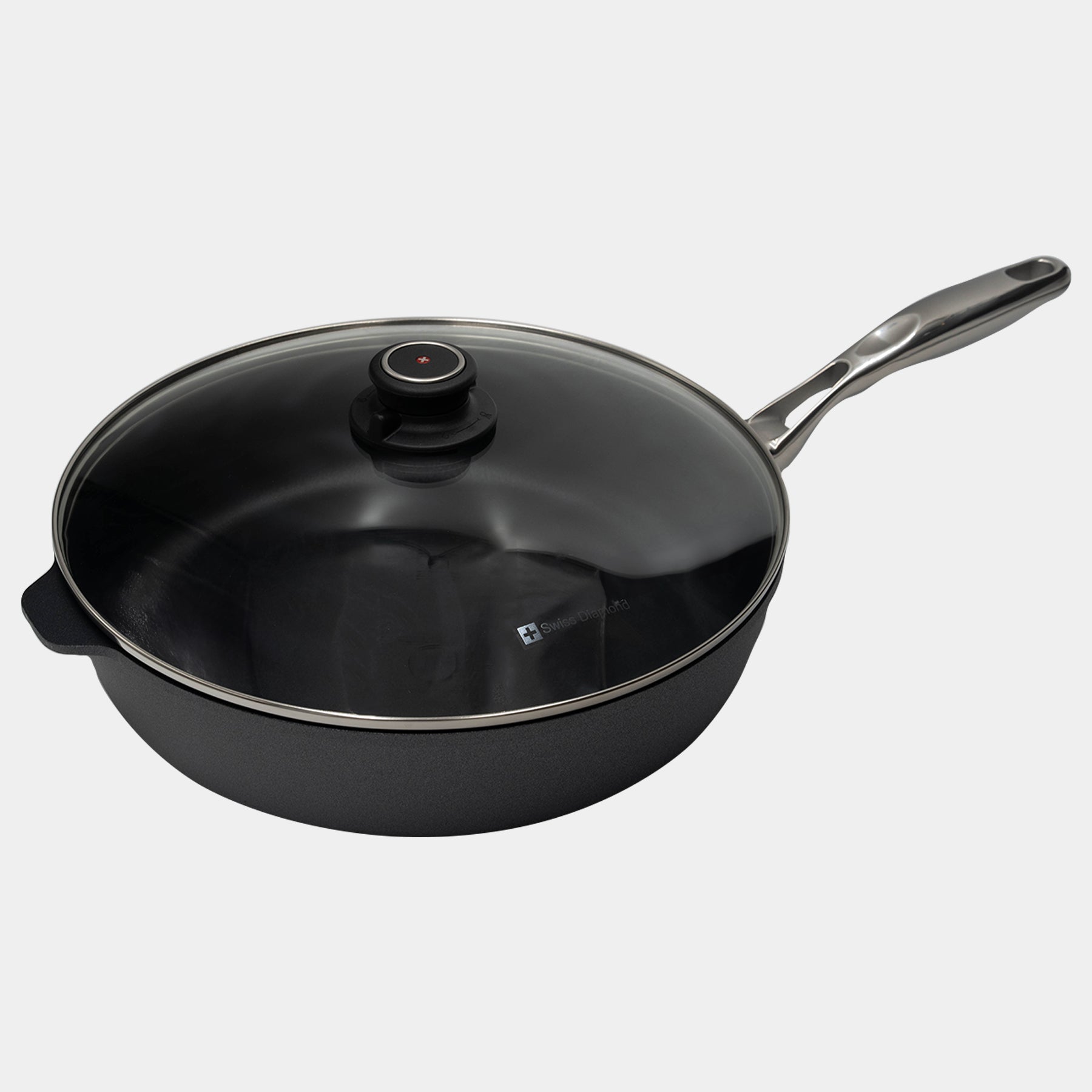 HD Nonstick 5.8 qt Saute Pan with Glass Lid - Induction