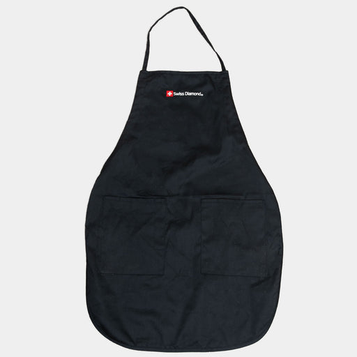 Chef's 2-Pocket Apron - Black - Swiss Diamond