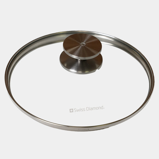 CXD Tempered Glass Lid with Stainless Steel Knob - Swiss Diamond
