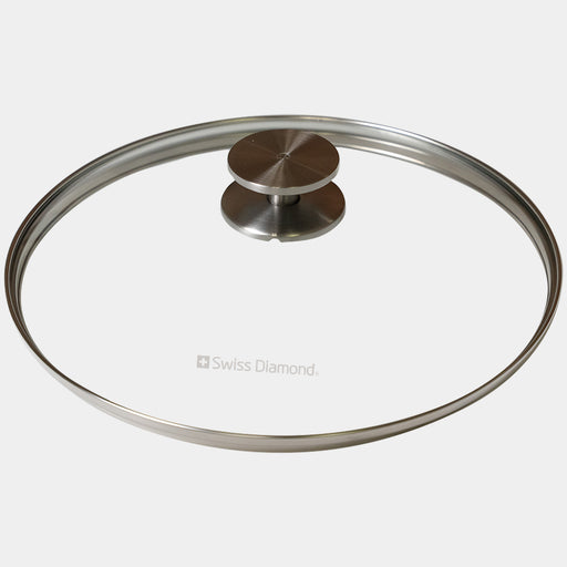 CXD Tempered Glass Lid with Stainless Steel Knob - Swiss Diamond