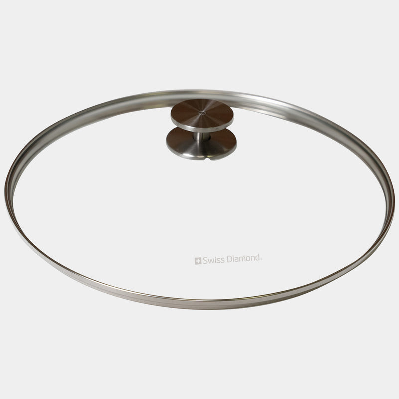 CXD Tempered Glass Lid with Stainless Steel Knob - Swiss Diamond