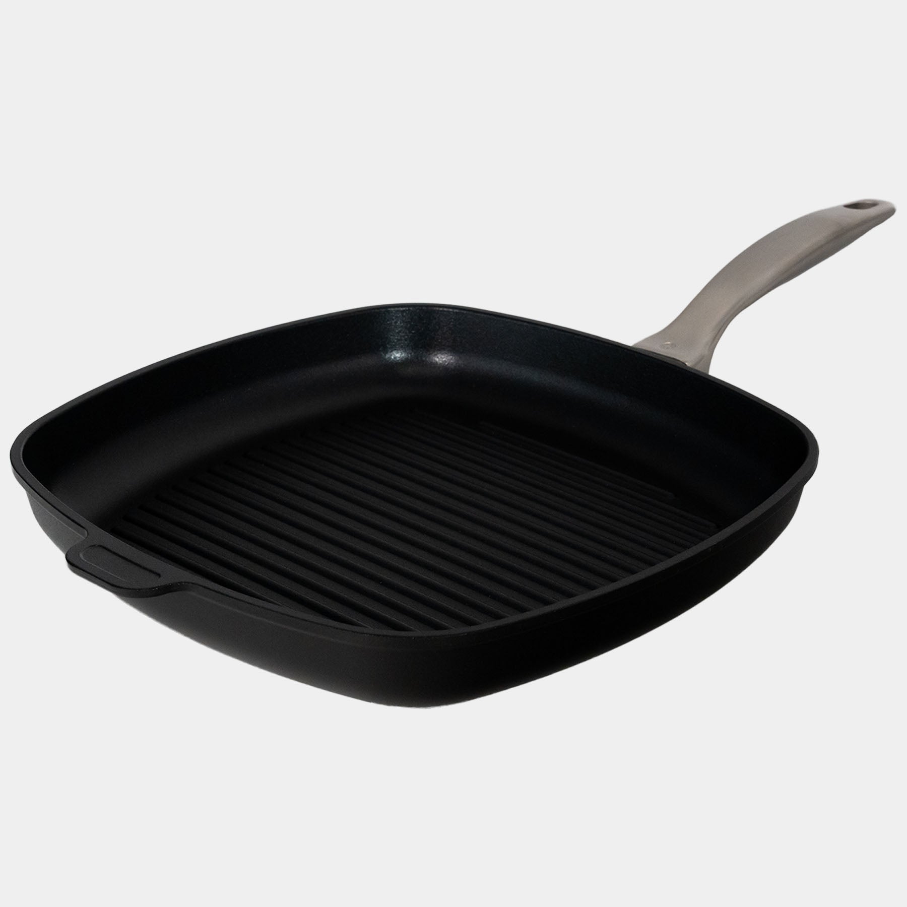 CHD Nonstick 11" x 11" Square Grill Pan angle view