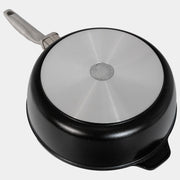 CHD Nonstick 3.2 qt Saute Pan with Glass Lid bottom view