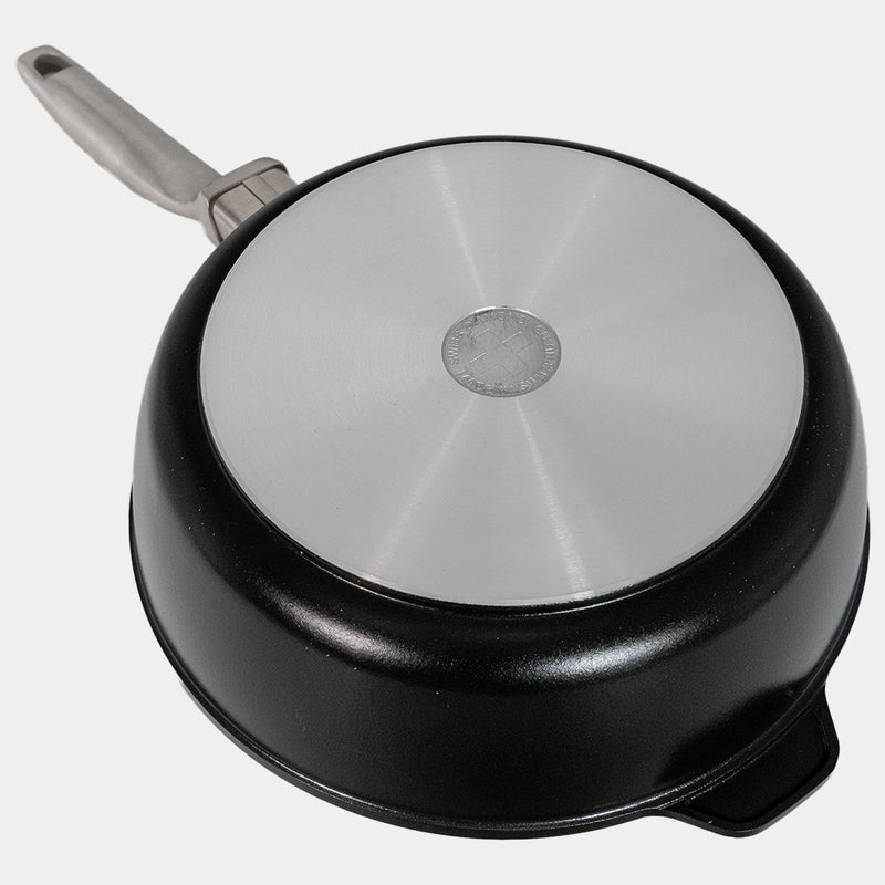 CHD Nonstick 3.2 qt Saute Pan with Glass Lid bottom view
