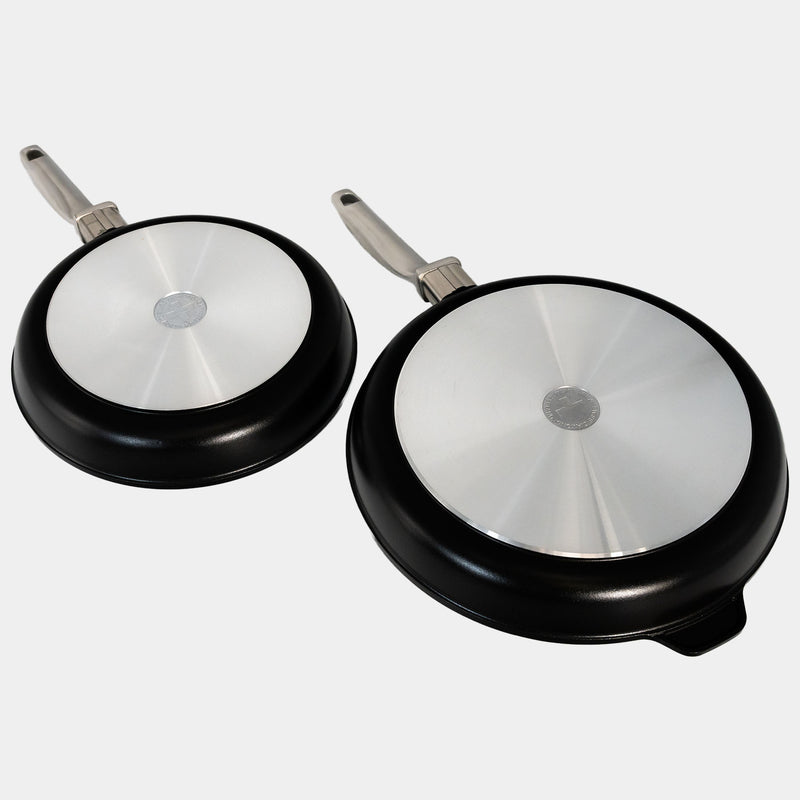 CHD Nonstick 9.5" & 11" 2-Piece Set - Fry Pan Duo bottom view