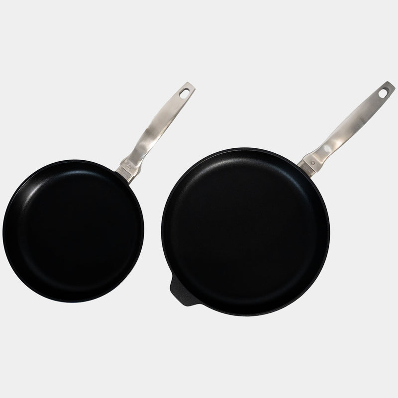 CHD Nonstick 9.5" & 11" 2-Piece Set - Fry Pan Duo top view