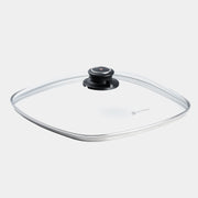 Square Tempered 11" x 11" Glass Lid