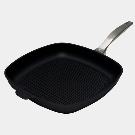 CXD PFAS Free Nonstick Square Grill Pan - 11" x 11" (28 cm x 28 cm) - Swiss Diamond