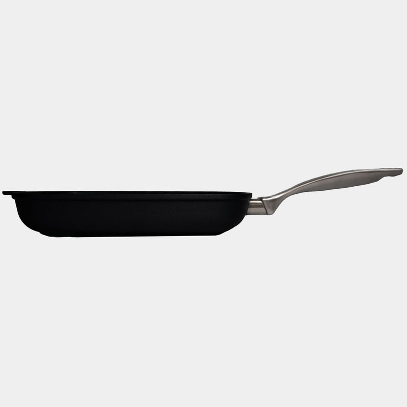 CXD PFAS Free Nonstick Square Grill Pan - 11" x 11" (28 cm x 28 cm) - Swiss Diamond