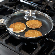 CXD PFAS Free Nonstick Fry Pan with Glass Lid - Swiss Diamond