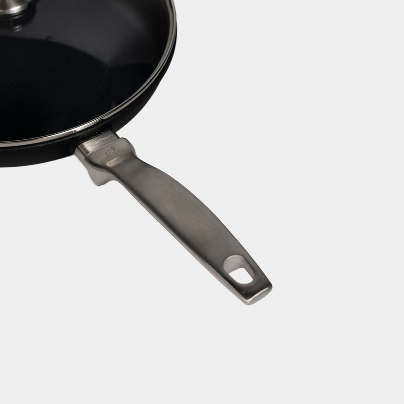 CXD PFAS Free Nonstick Fry Pan with Glass Lid - Swiss Diamond