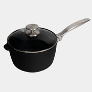 CXD PFAS Free Nonstick Saucepan with Glass Lid - Swiss Diamond