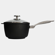 CXD PFAS Free Nonstick Saucepan with Glass Lid - Swiss Diamond
