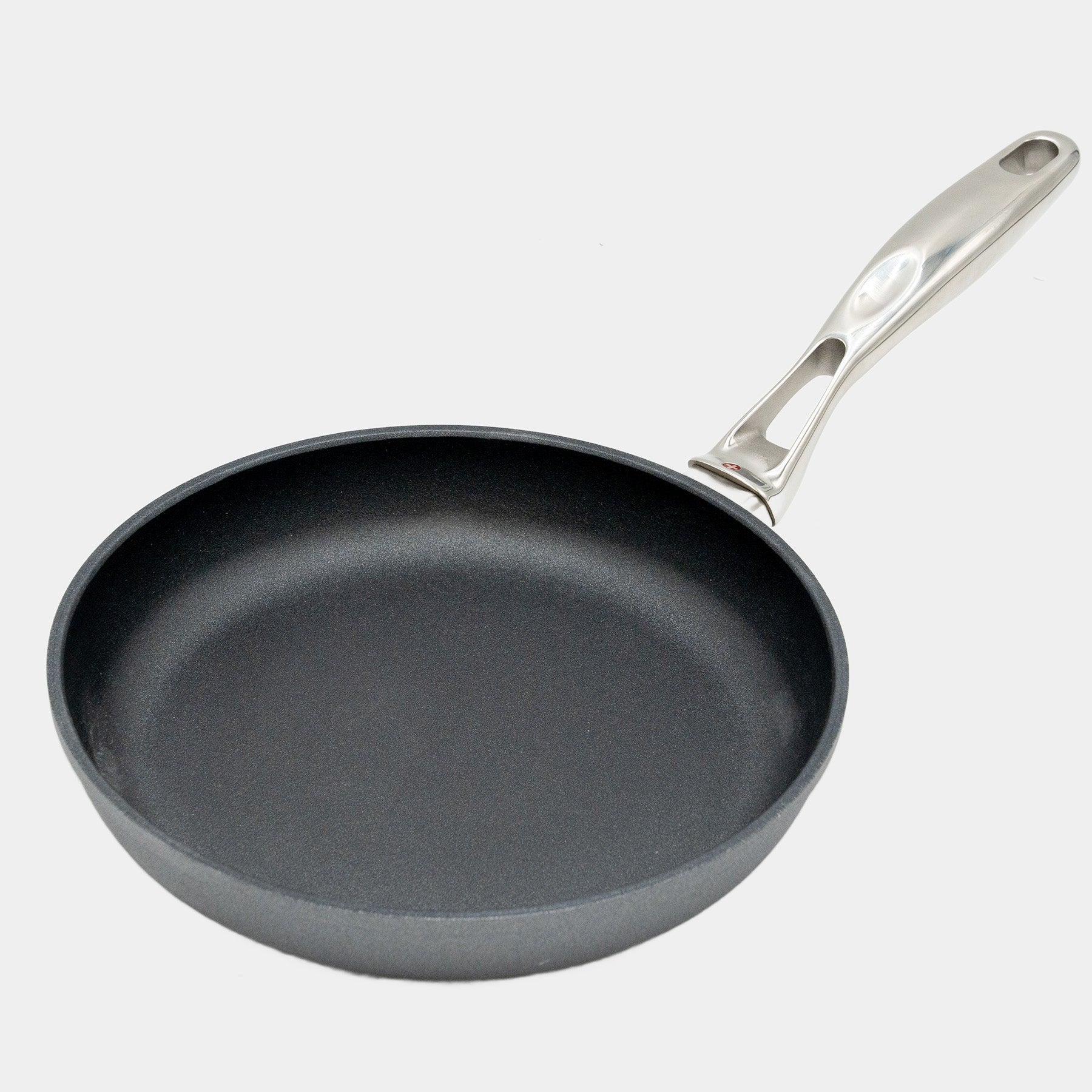 HD Nonstick 9.5" Fry Pan with Stainless Steel Handle angle view