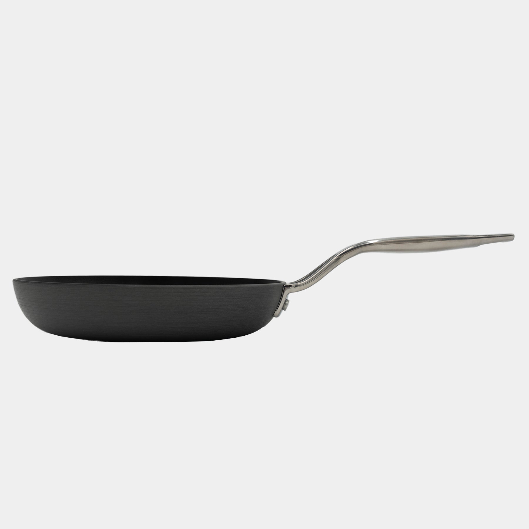 Hard Anodised Nonstick Fry Pan side view