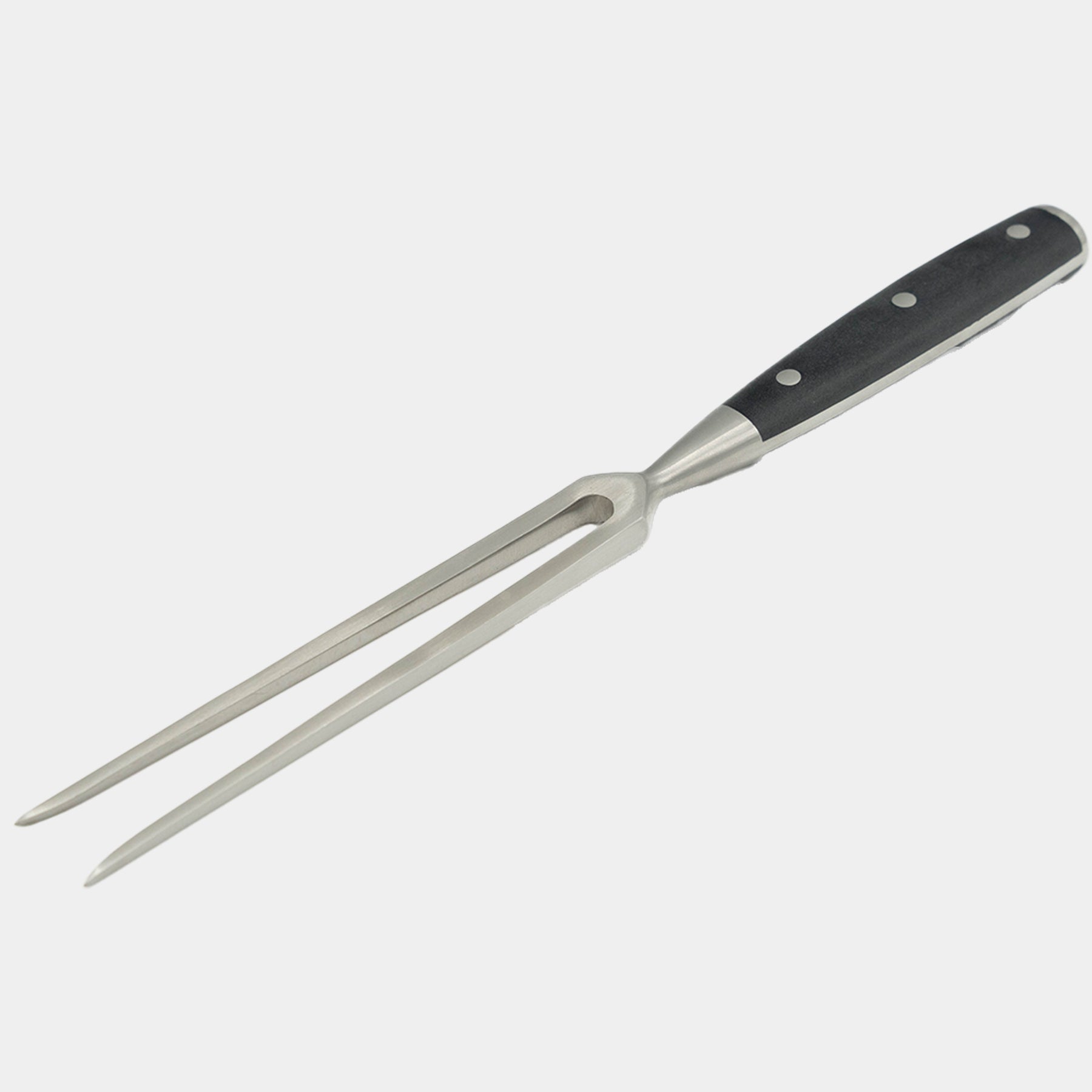 7" Carving Fork angled view