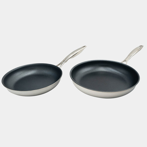 Nonstick Clad Fry Pan 2-Piece Set - Induction
