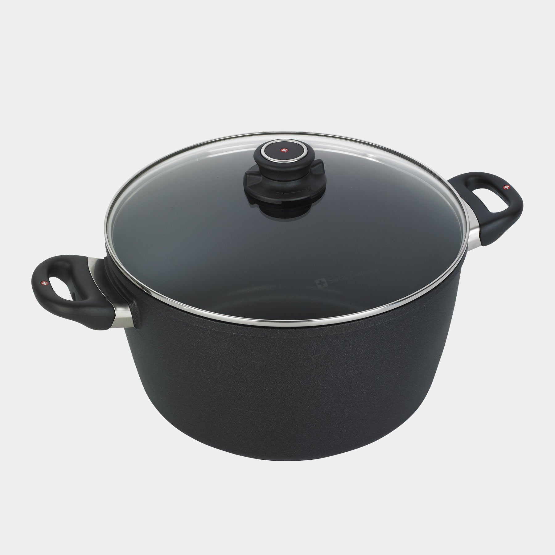 XD Nonstick 8.5 qt Stock Pot with Glass Lid