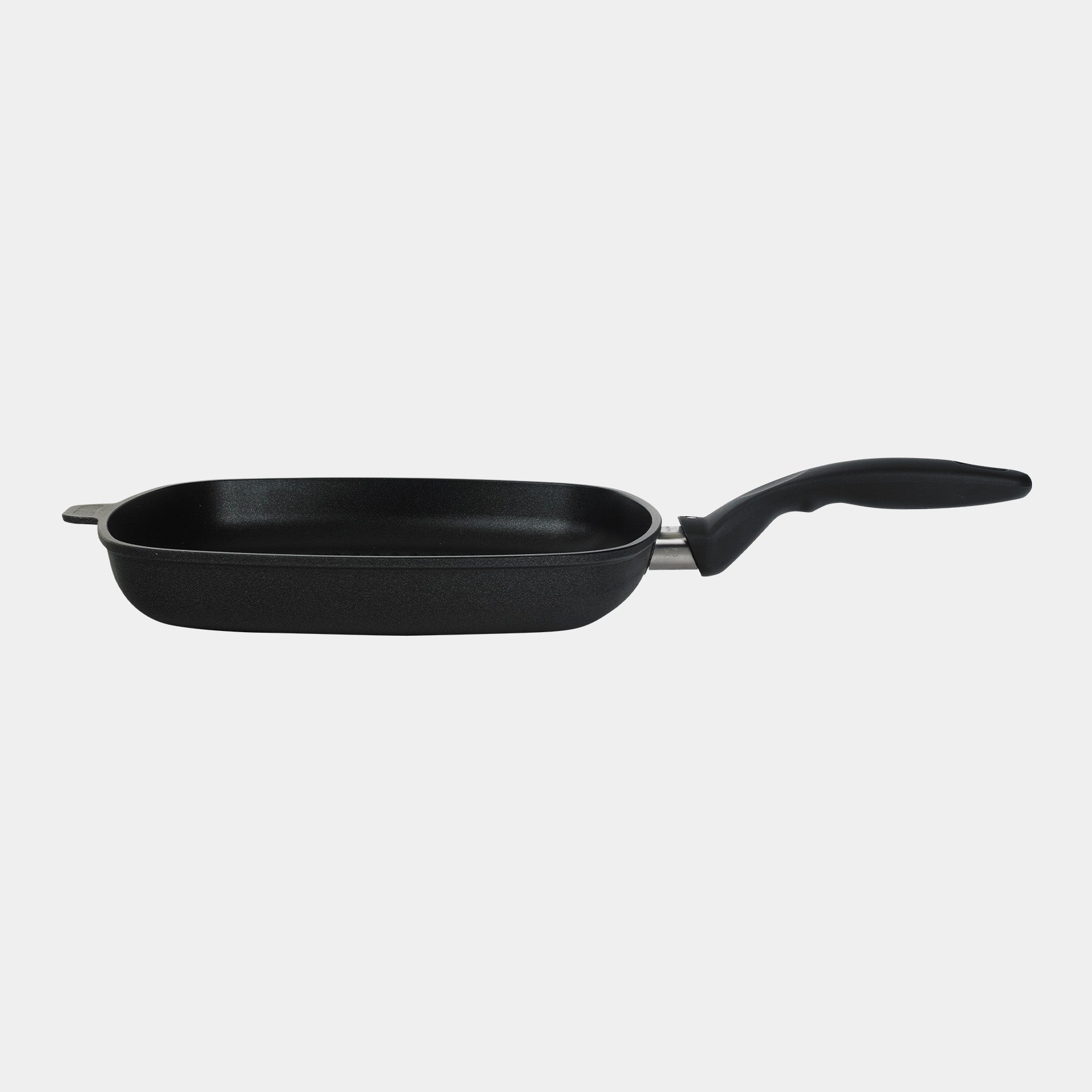 XD Nonstick 11" x 11" Square Grill Pan - Induction Side View