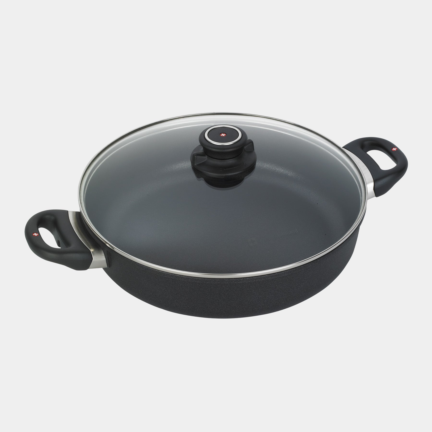 XD Nonstick 11" Sauteuse with Glass Lid