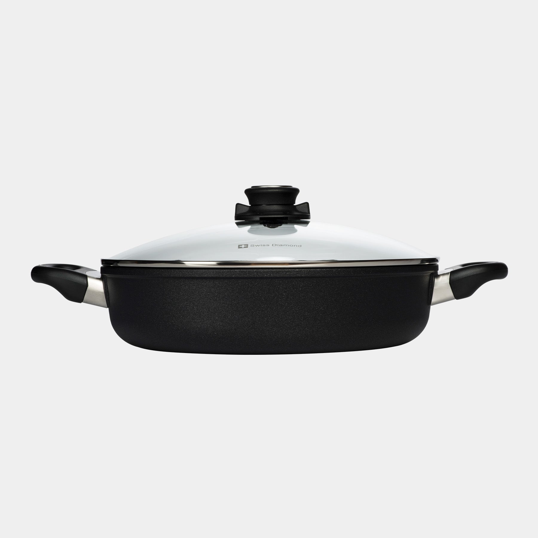 XD Nonstick 11" Sauteuse with Glass Side View Lid