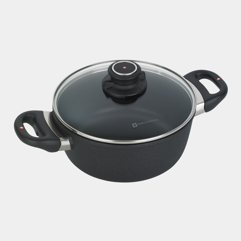 XD Nonstick 2.3 qt Casserole with Glass Lid