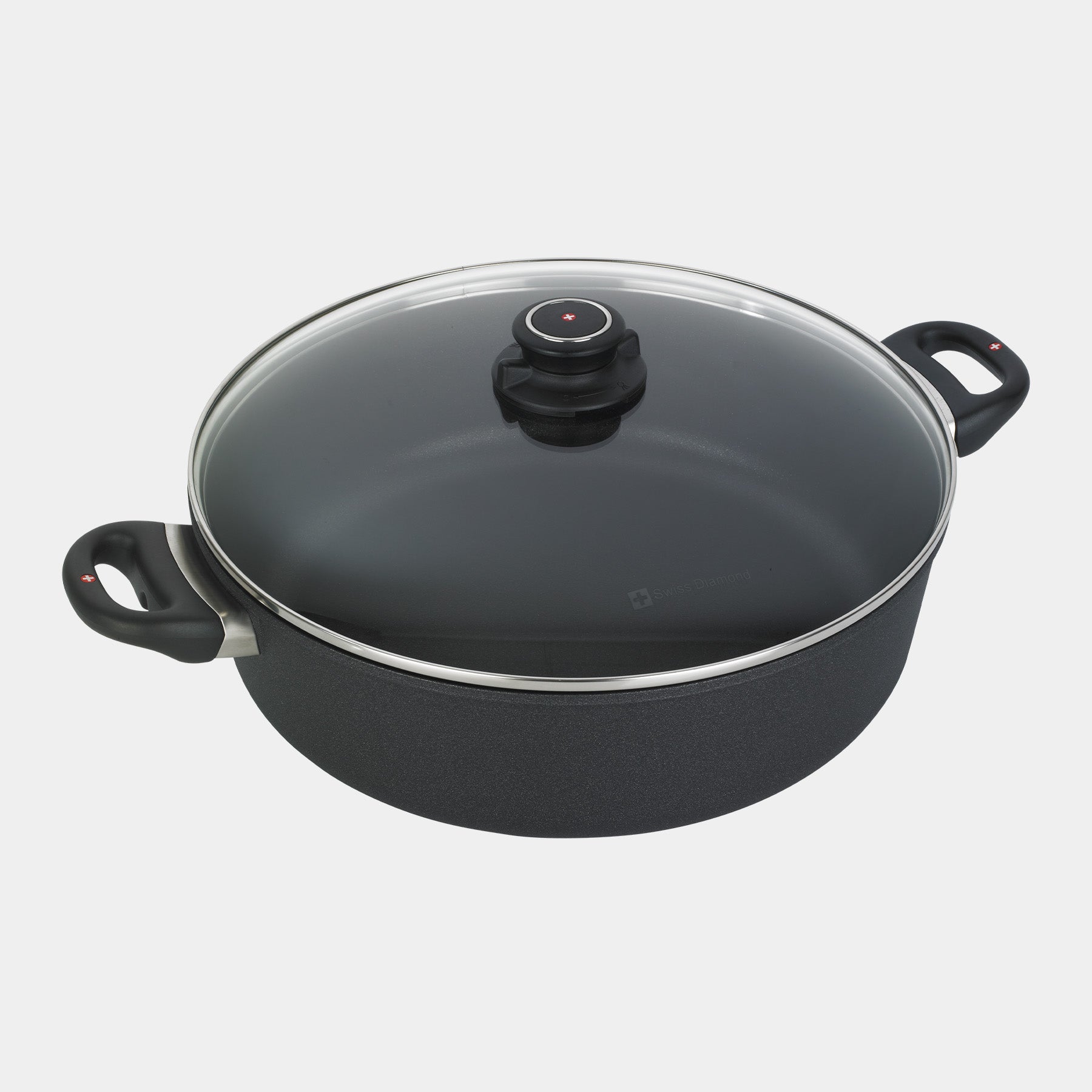XD Nonstick 7.2 qt Braiser with Glass Lid