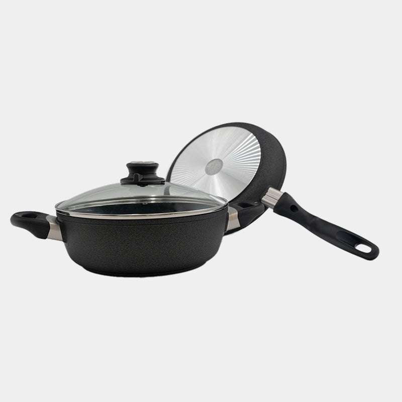 XD Nonstick 3-Piece Set - Fry Pan & Casserole - Swiss Diamond