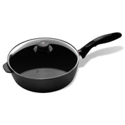 XD Nonstick Saute Pan with Glass Lid - Induction - Swiss Diamond