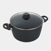HD Nonstick 8.5 qt Stock Pot with Glass Lid