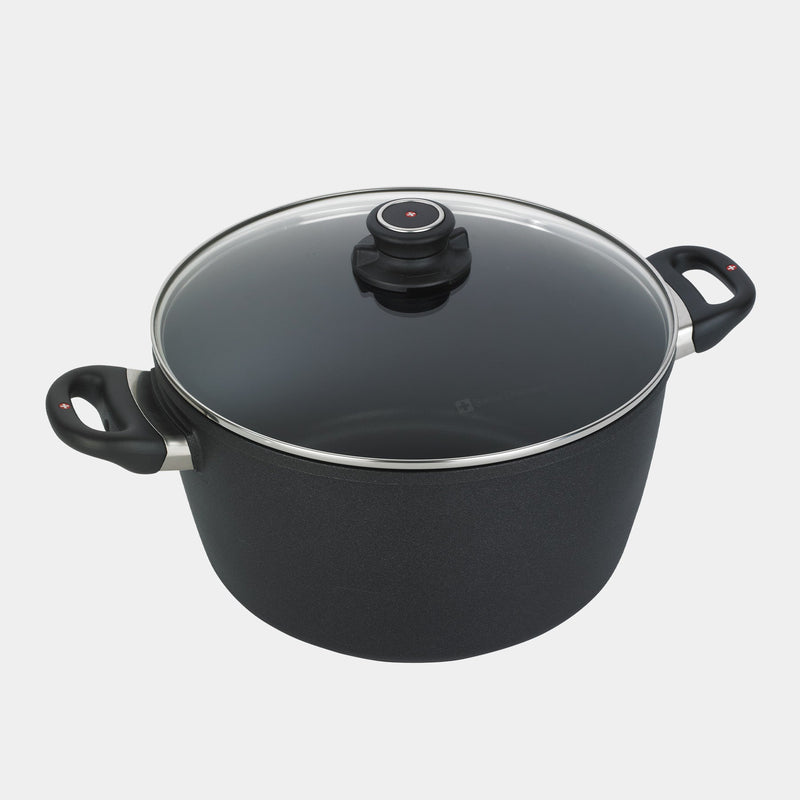 HD Nonstick 8.5 qt Stock Pot with Glass Lid