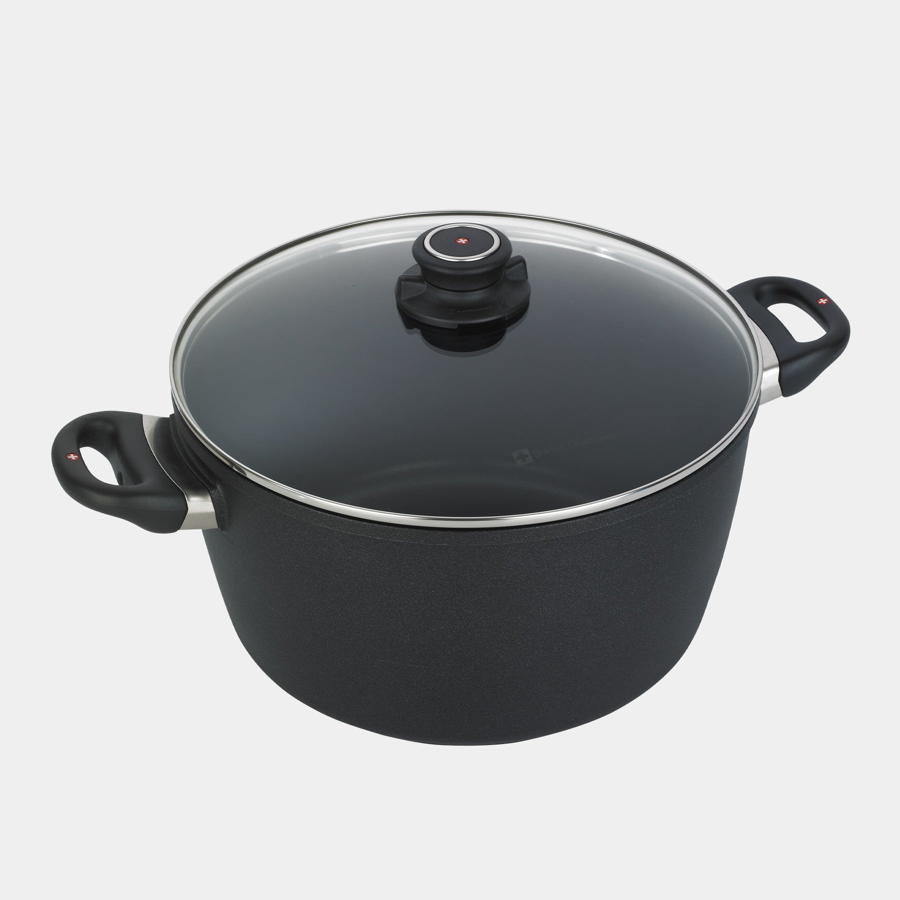 HD Nonstick 8.5 qt Stock Pot with Glass Lid - Induction
