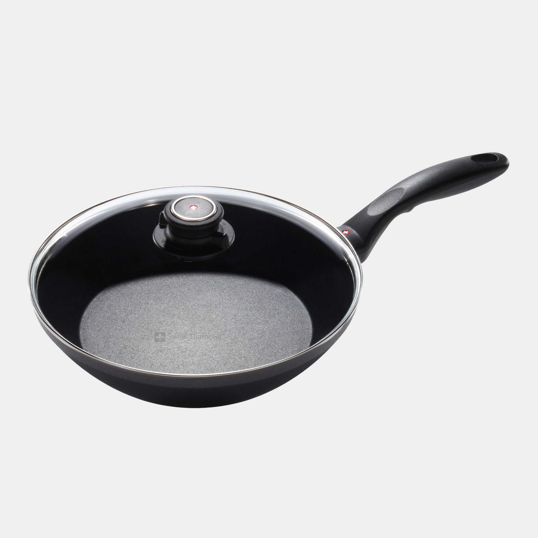 HD Nonstick 11" Stir-Fry Pan with Glass Lid