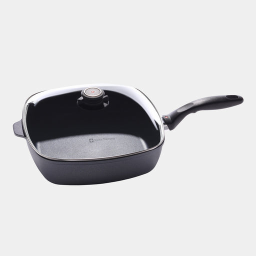 HD Nonstick 11" x 11" Square Saute Pan with Glass Lid